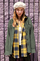 Maddie Oversized Corduroy Jacket - Available in 4 Colors