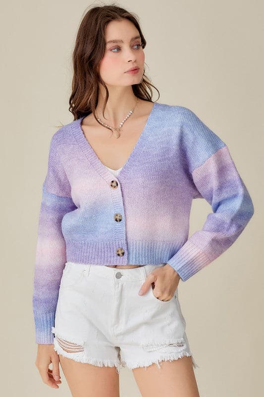 This long sleeve cardigan makes the perfect layer for chilly fall days, it is a staple in any wardrobe. With its soft color palette, you can elevate casual outfits to something more sophisticated.  Avah Couture