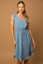 Avah-Couture-Casual-Affair-Sleeveless-V-Neck-Mini-Dress-Blue