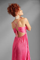 AVAH-Dreaming-a-Dream-Bright-Pink-Pleated-Maxi-Dress