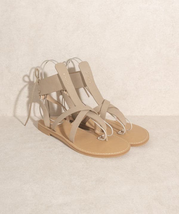Blaze Lace Up Sandal - Avah Couture