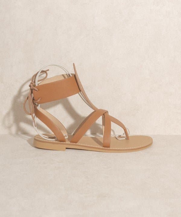 Blaze Lace Up Sandal - Avah Couture