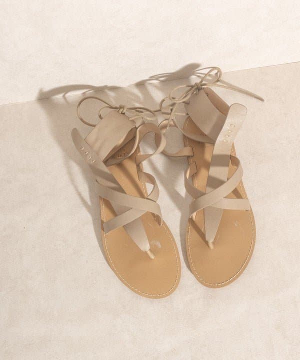 Blaze Lace Up Sandal - Avah Couture