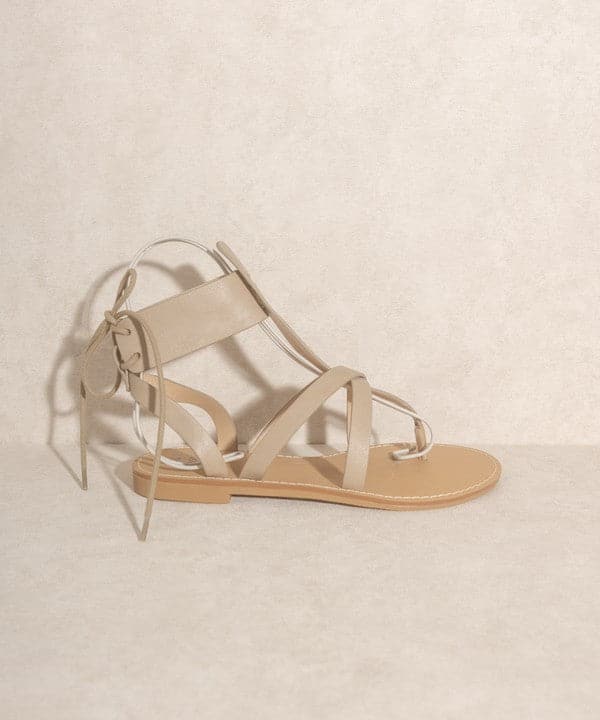 Blaze Lace Up Sandal - Avah Couture