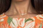 Cross Charm Necklace - AVAH