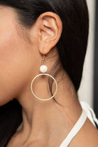 Dangle And Drop Simple Statement Earring - AVAH