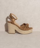 Mackenzie Espadrille Wedge Sandal - Avah Couture