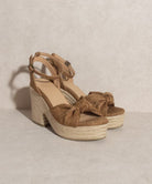 Mackenzie Espadrille Wedge Sandal - Avah Couture