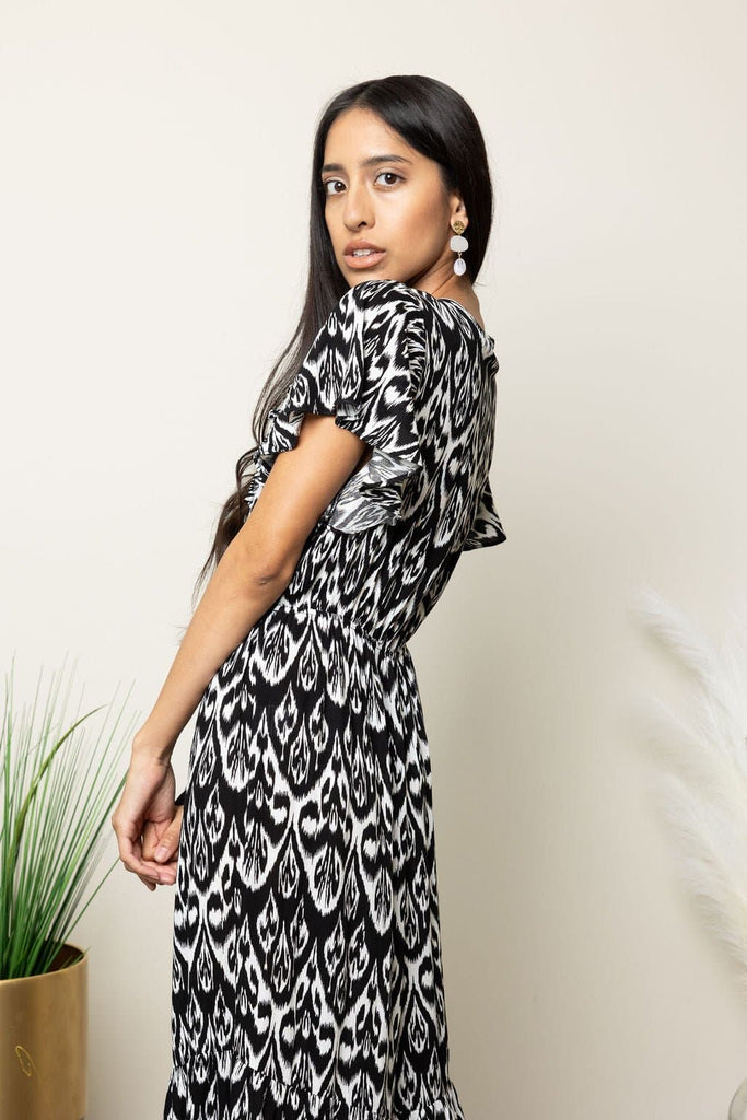 Nightline Elegant Full Length Maxi Jumpsuit - Black - Avah Couture