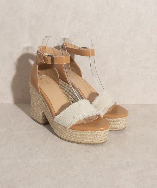 Riley Espadrille Platform Sandal - Avah Couture