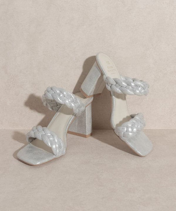 Savannah Metallic Heel - Avah Couture