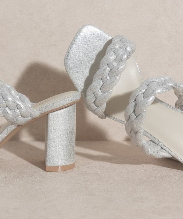 Savannah Metallic Heel - Avah Couture
