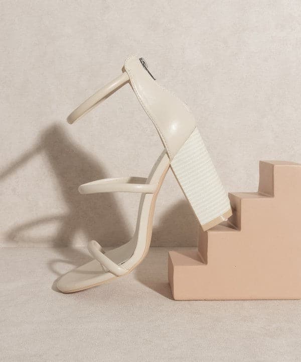Taylor Minimalist Strappy Heel - Avah Couture