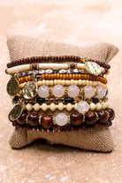 The More The Merrier Stretch Bracelet Set Of 10 - AVAH